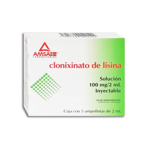 Clonixinato De Lisina 100 Mg